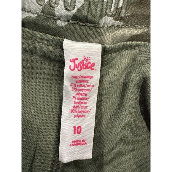 Justice Girl’s Camo Cargo Skirt, Size 10 - Picture 5 of 11